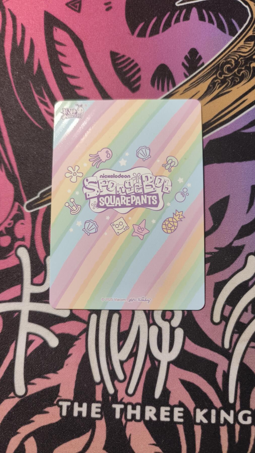 霸总卡牌第二期 【SLR】卡游海绵宝宝