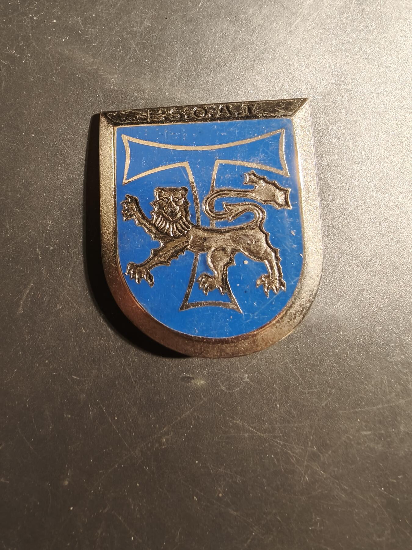 老王徽章第179期 法国阿让现役通信士官学校证章