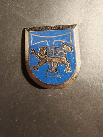 老王徽章第179期 - 法国阿让现役通信士官学校证章