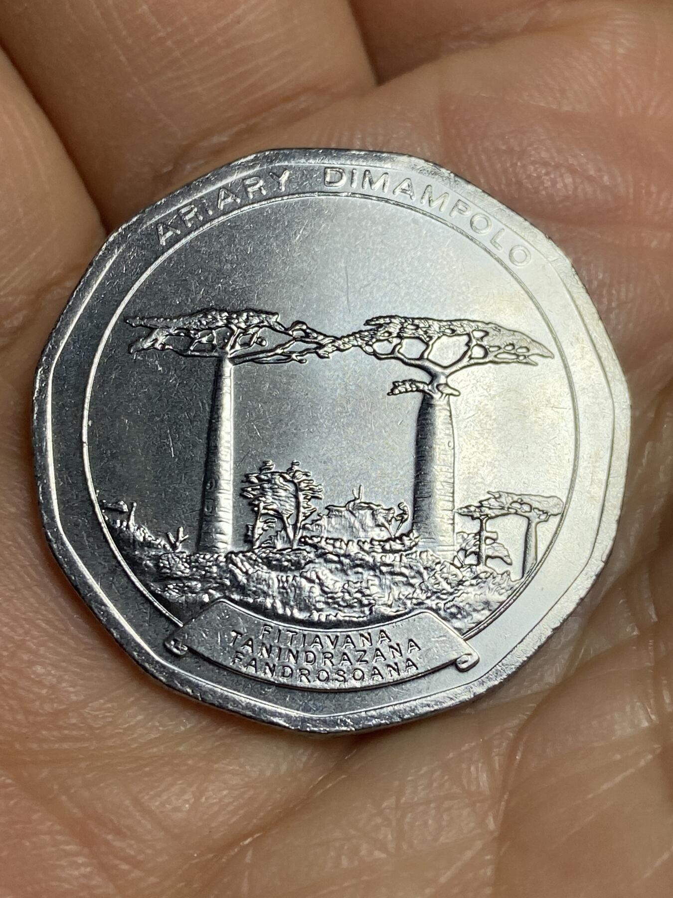 2026年第十五场(总第一百八十四场）外国好品散币场(免佣金) 马达加斯加🇲🇬2021年50法郎