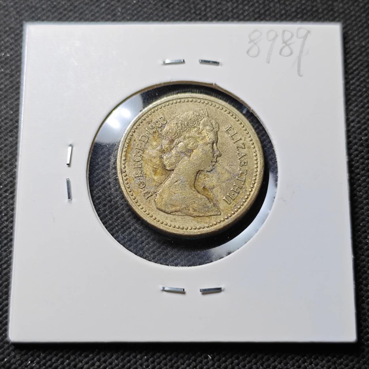 KK钱币收藏小铺  第389期  2月预留时间 周末发货  英国1镑