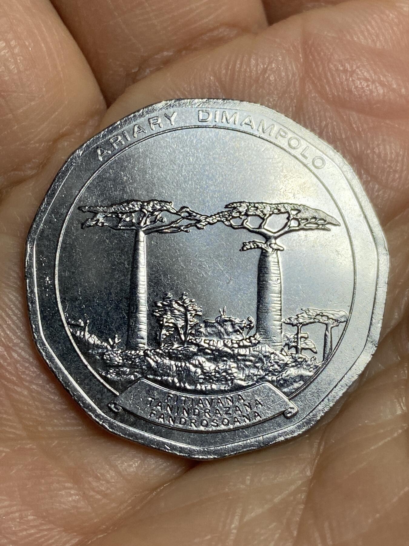 2026年第十五场(总第一百八十四场）外国好品散币场(免佣金) 马达加斯加🇲🇬2021年50法郎