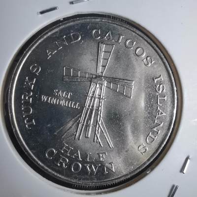 沼泽如烟--第975场 - 特克斯和凯科斯1981年半克朗