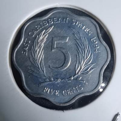 沼泽如烟--第975场 - 东加勒比1994年五分