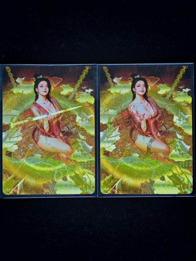 琦卡当当铺～第30期★★一大波美女正向你走来~支持寄存★★~【9点40结束】扫码加群抽[包邮券]~ - 焱卡文化-燎原卡牌-刷子ST_Brush-人间传-贾南风-幻彩折光-2张