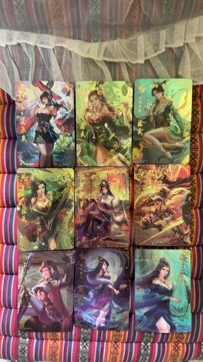 光影卡牌第29期，各家亲签，各家套卡，持续收拍品 - 卡德曼光刻三国杀27张