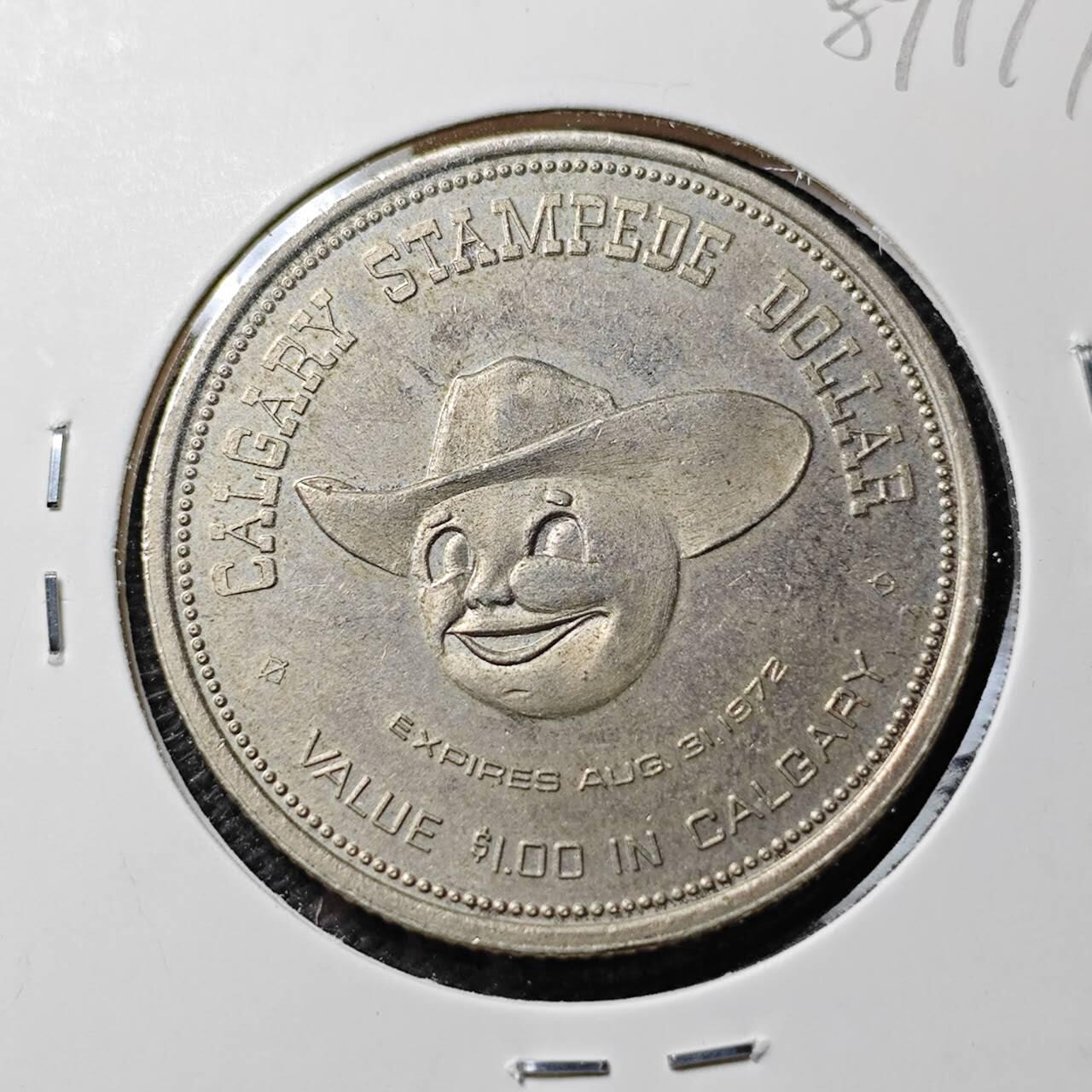 KK钱币收藏小铺  第389期  2月预留时间 周末发货 1972年 1元代币