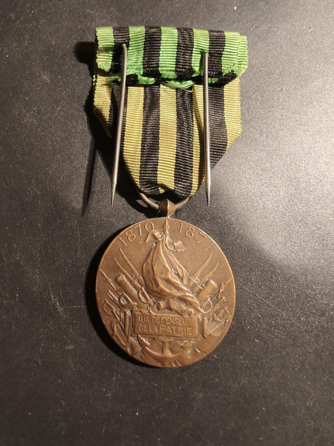 老王徽章第179期 法国普法战争纪念章