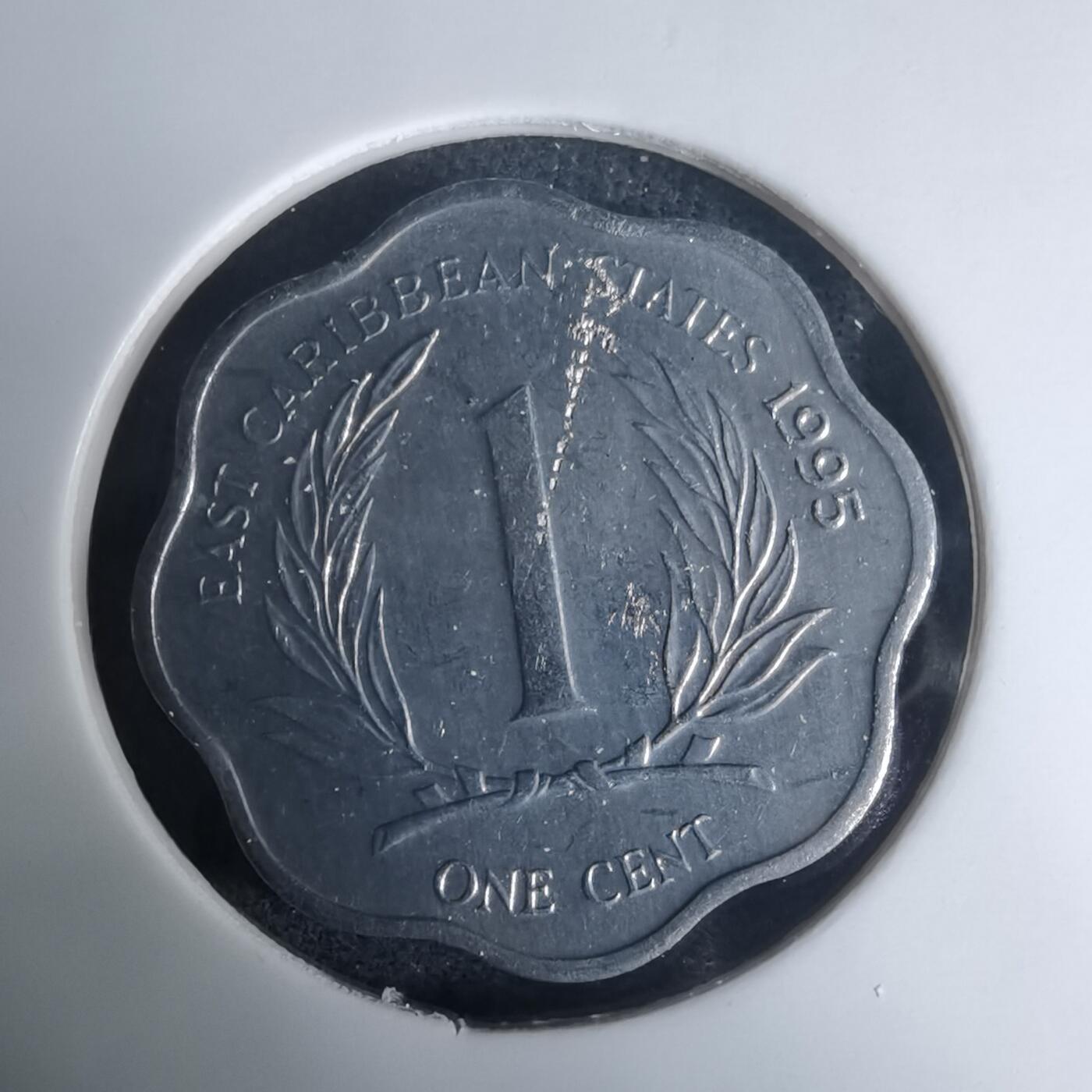 沼泽如烟--第975场 东加勒比1995年一分