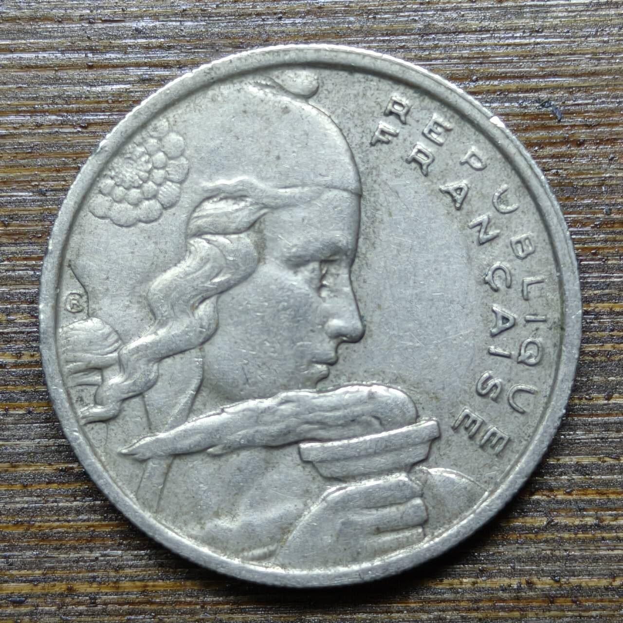 【铜匠收藏】★第140场★散币场。不寄存，30包邮。不满30元，支付5元运费。《接受代拍 代送NGC评级》 32【无寄存】1955年法国100法郎