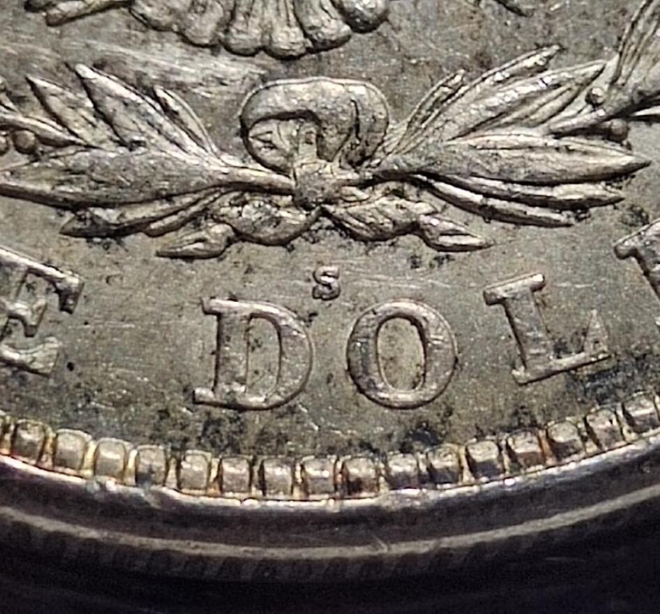 中外钱币第七场 NGC-MS63分1921年S版美国摩根银币