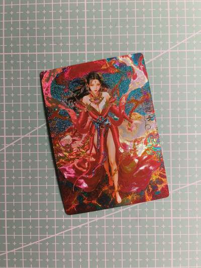 第20期  2026马年祝大家 身体健康 万事如意 (持续收拍品中…) - 【粗闪】奇点卡牌《玄灵谱》女魃 异色