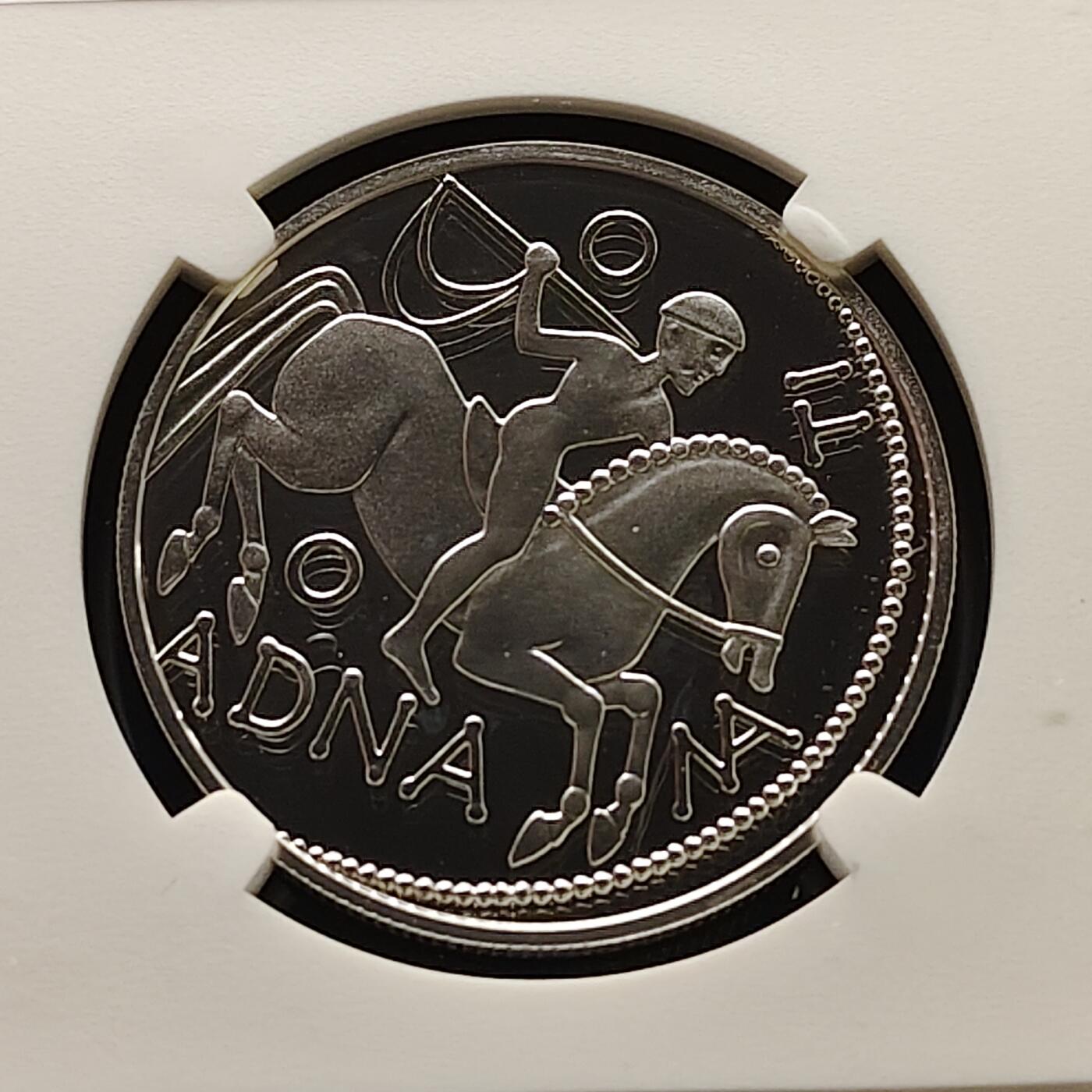 【全场包邮】纯粹捡漏拍499场-持续更新中 【收藏级·亚军分】奥地利2000年100先令盐矿工人精制纪念银币【34毫米20克90%，纯银价约504元（按28元银价估算）】-NGC PF69 ULTRA CAMEO（更高分仅4枚）