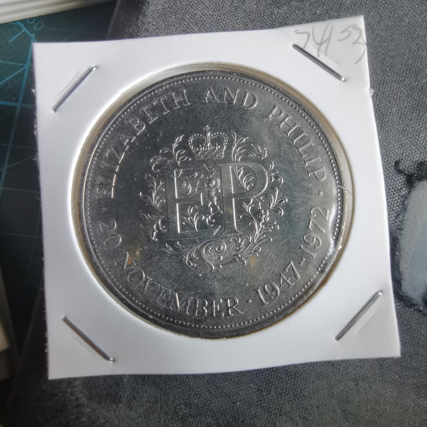 沼泽如烟--第974场 英国1972年纪念币