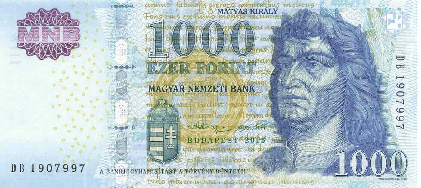 小福收藏拍卖第199期 裸钞场 本期有多张豹子号靓号 瑞士1000法郎 经典提香 毛里求斯首发年大全套 白俄罗斯5000000卢布 苏里南10000盾  爱沙尼亚  苏丹 西班牙 保加利亚 古巴等多国精美纸币 匈牙利 2015年 1000福林unc