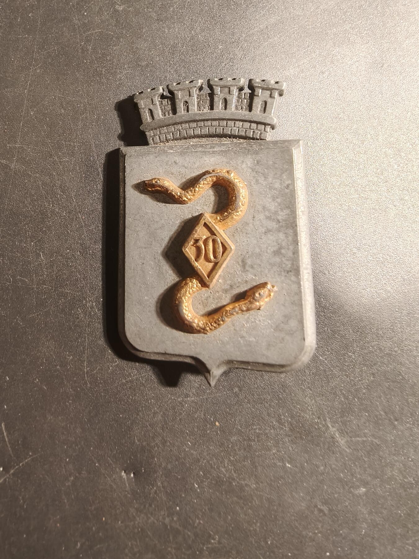 老王徽章第179期 法国陆军第30兵营群证章