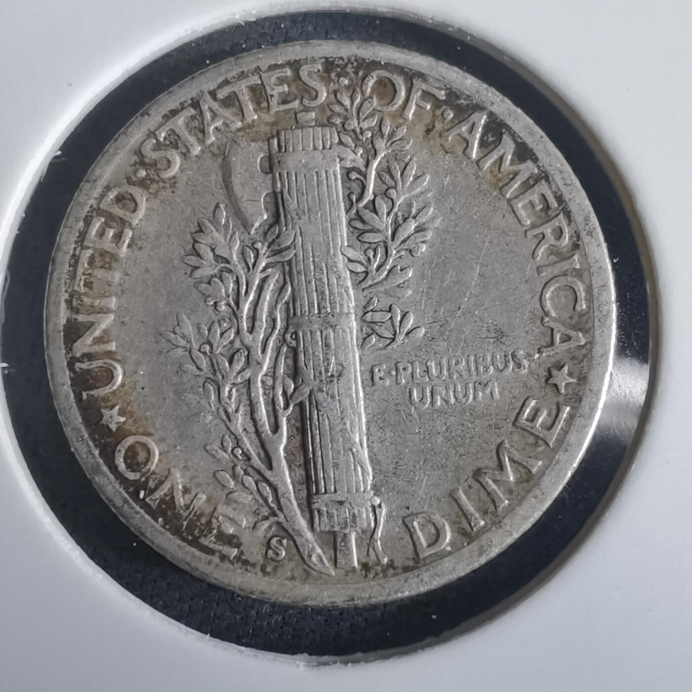 沼泽如烟--第974场 美国1943年十分银币