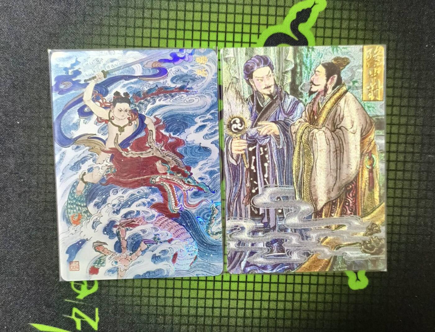 春节前倒数第二场！！龙虎卡牌-七四场（满200元包邮，无佣金，每周六结拍，欢迎送拍） 粗闪2张 古风A