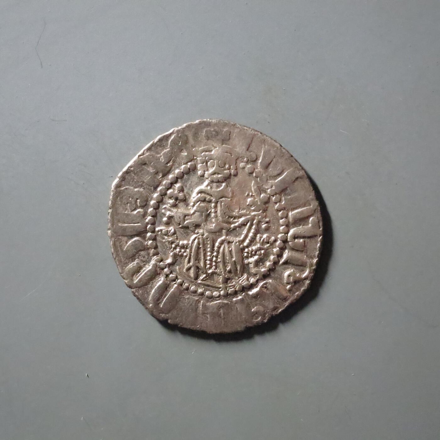 七河·世界币章矿标杂件每周小拍（总第35期）（本场周二结标） （22）k638奇里乞亚亚美尼亚王国 莱翁一世银币 华夏评级AU55