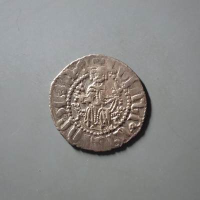 七河·世界币章矿标杂件每周小拍（总第35期）（本场周二结标） - （22）k638奇里乞亚亚美尼亚王国 莱翁一世银币 华夏评级AU55