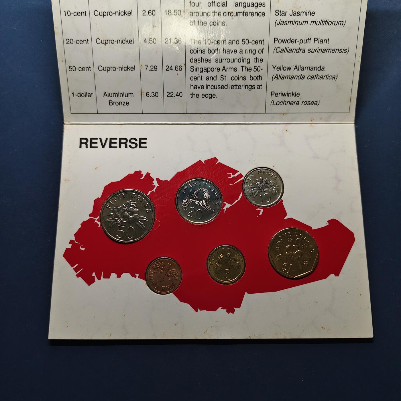 【全场包邮】纯粹捡漏拍498场-持续更新中 新加坡1989年官方封装套币