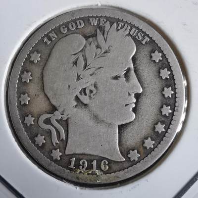 沼泽如烟--第974场 - 美国1916年25分银币