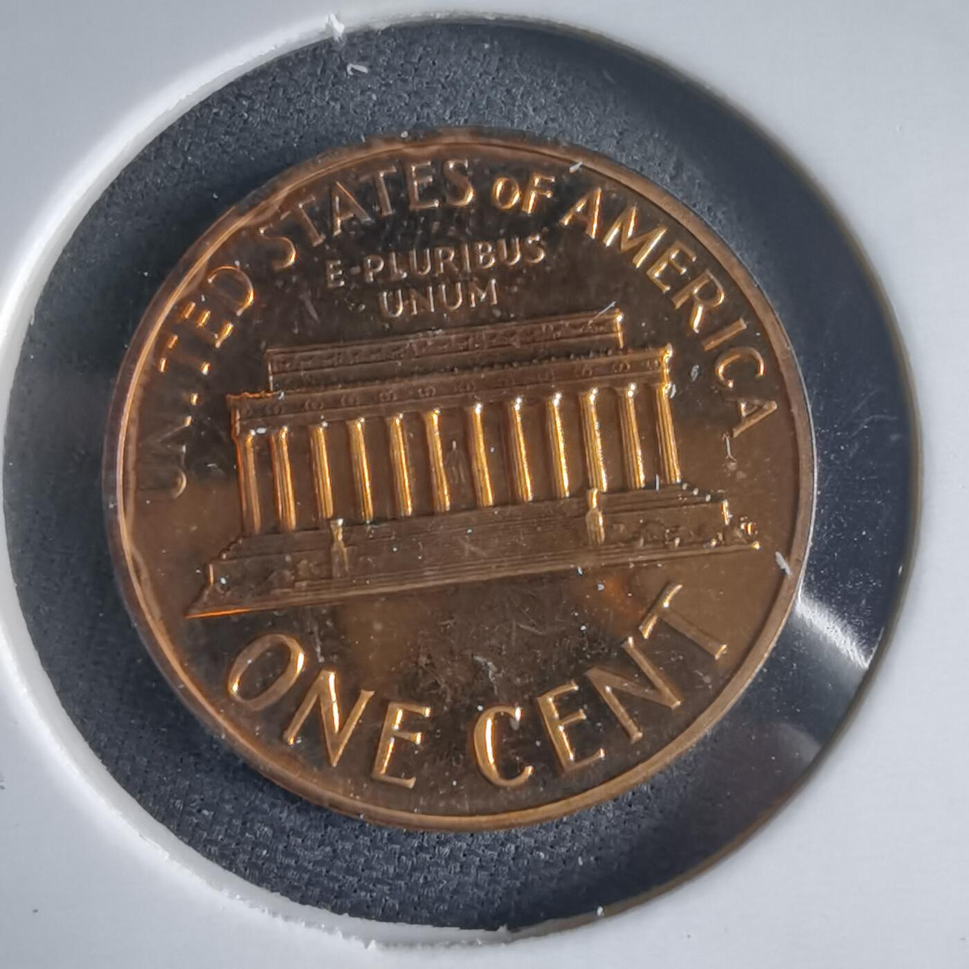 沼泽如烟--第974场 美国1968年一分精制币