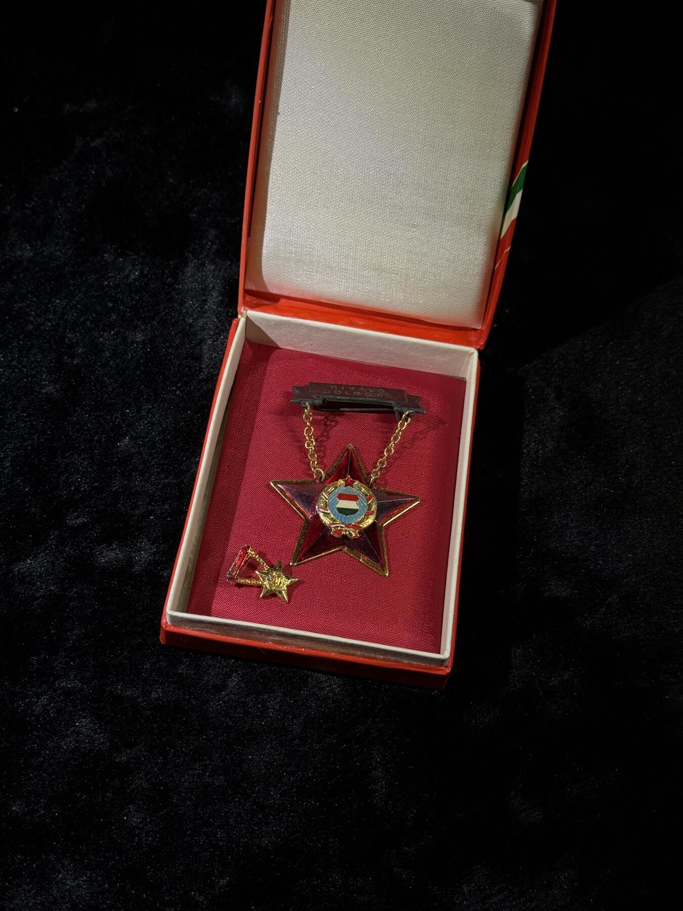 戎马世界章牌大赏第110期 匈牙利优秀劳动者证章