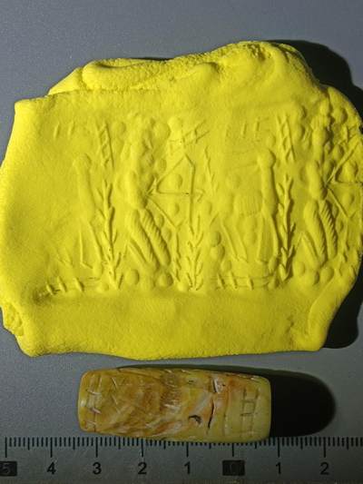 111期新疆红钱粟特钱币丝路钱币专场 - 巴基斯坦回流玉质滚印