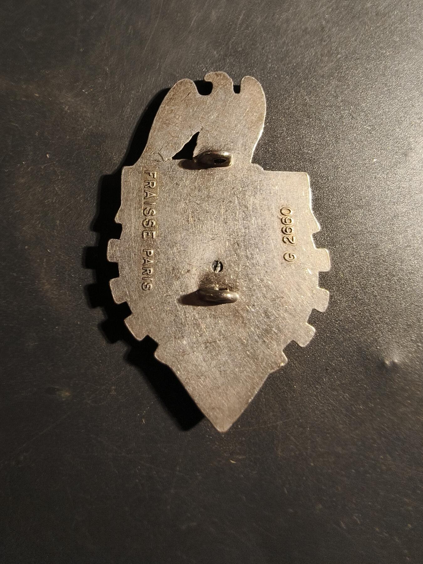 老王徽章第179期 法国陆军第2指挥与支援团证章