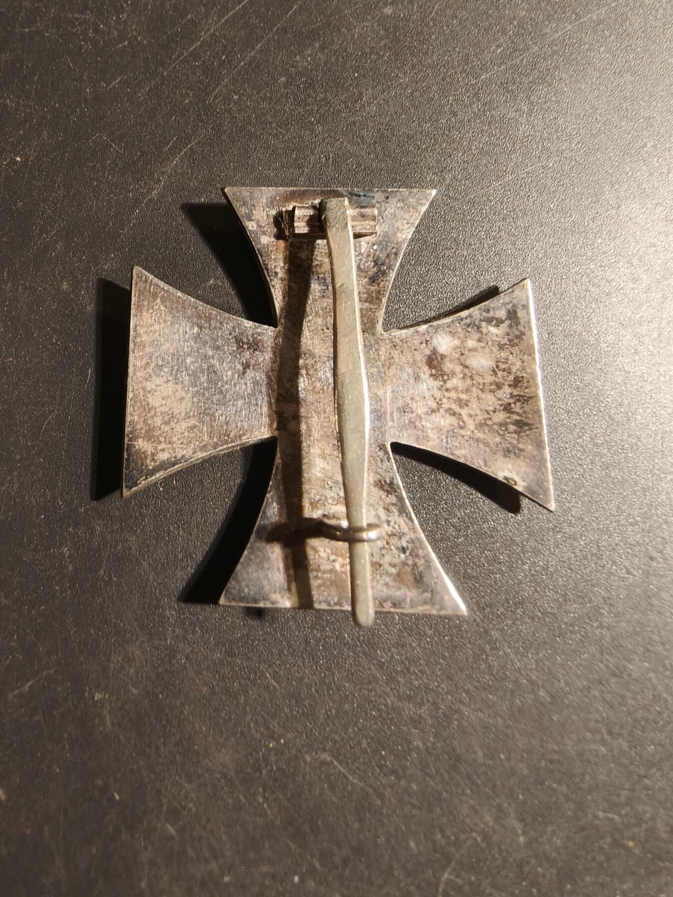 老王徽章第179期 德国一战一级铁十字勋章     微拱