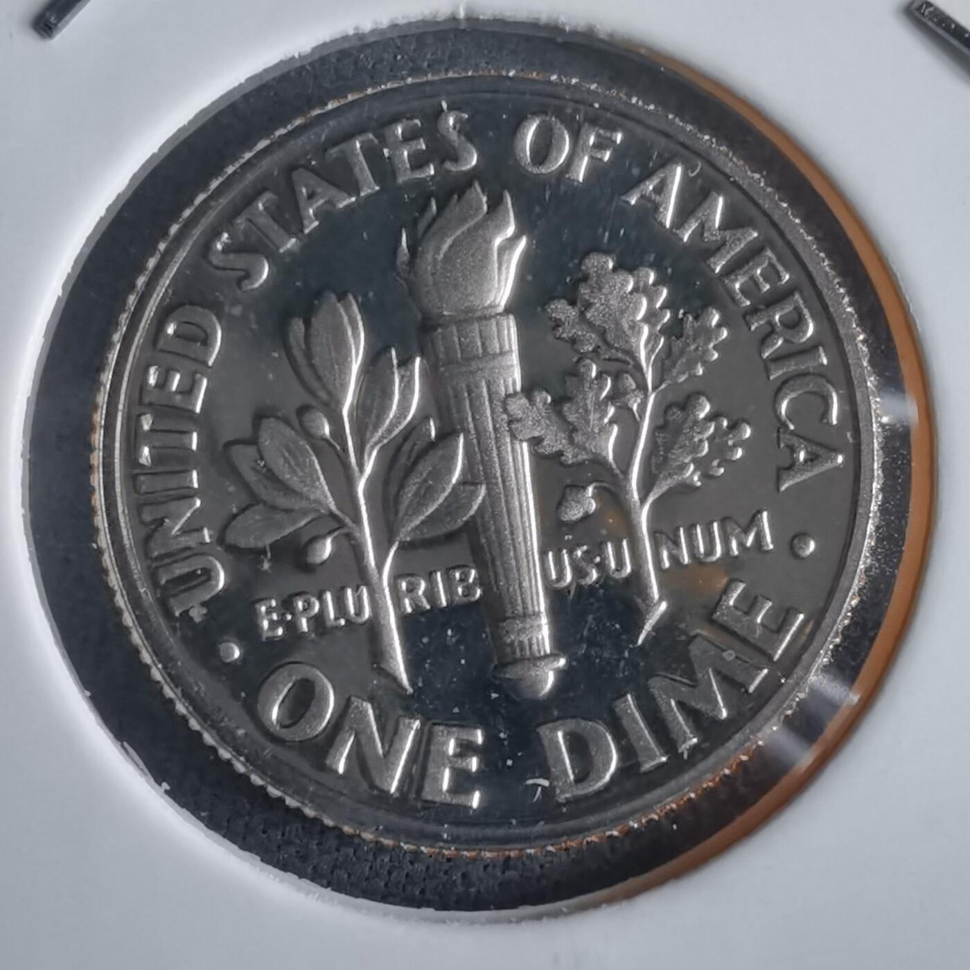 沼泽如烟--第974场 美国1986年10分精制币