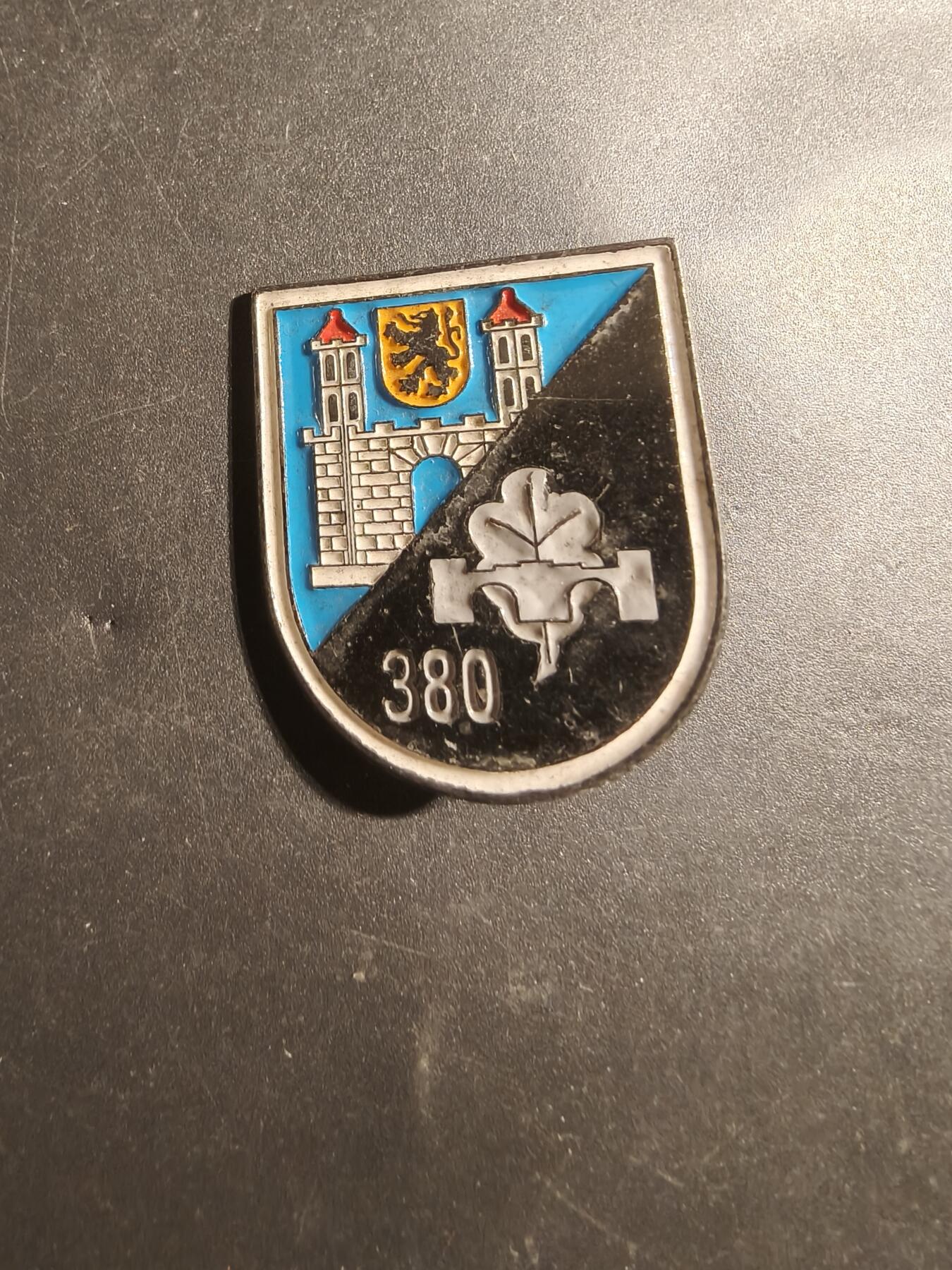 老王徽章第179期 德国联邦国防军第380装甲工兵连证章