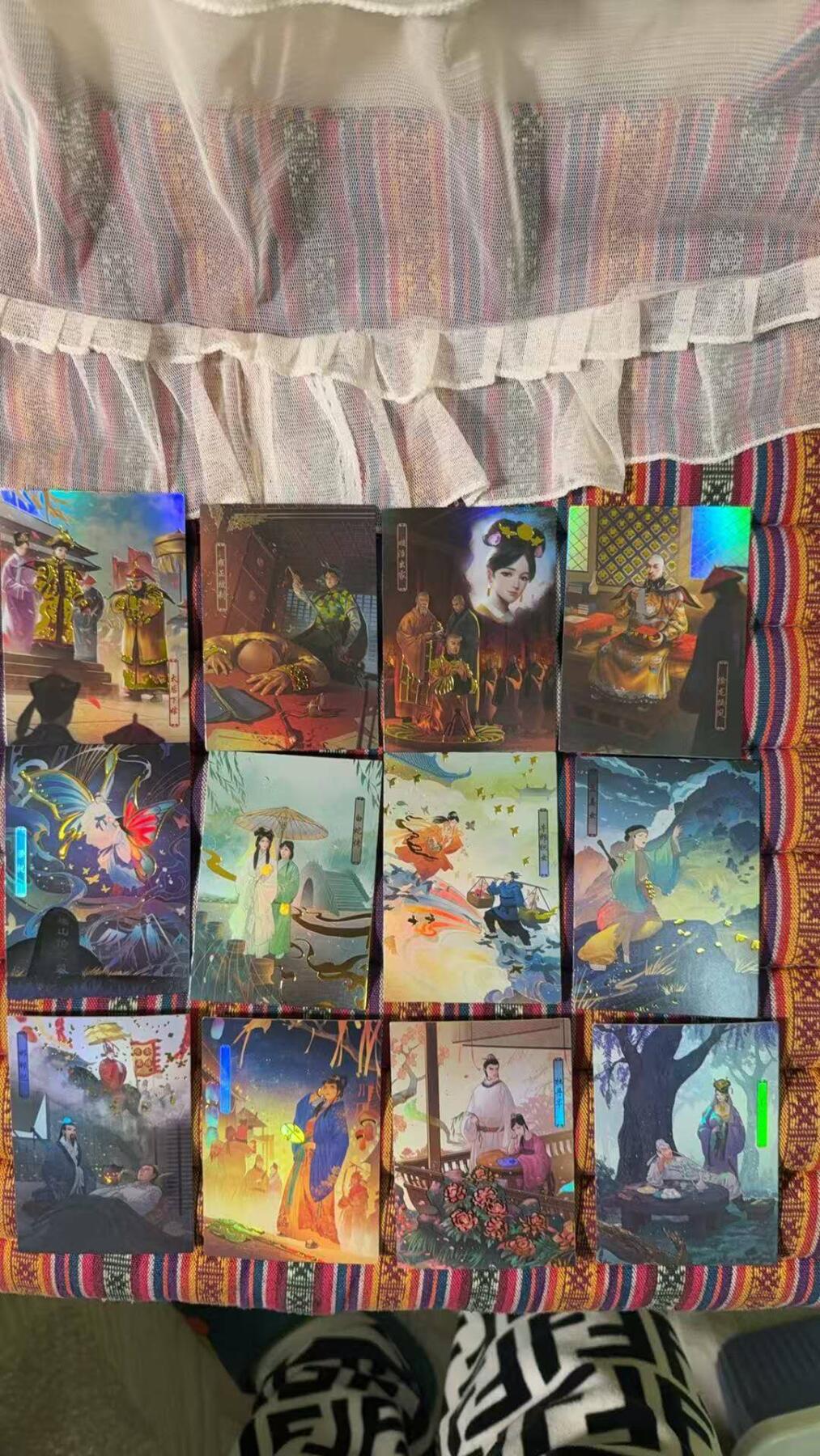 光影卡牌第29期，各家亲签，各家套卡，持续收拍品 司马烫金彩闪十大力士+四大悲剧+四梦+四大案+四大传说