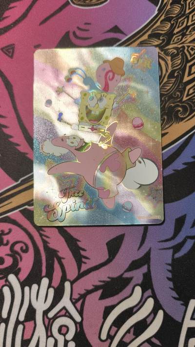 霸总卡牌第二期 - 【SLR】卡游海绵宝宝