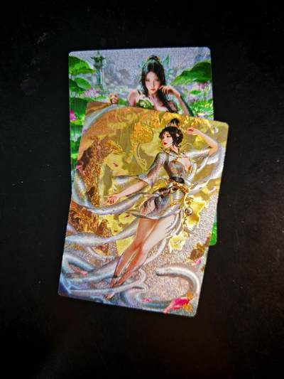 琦卡当当铺～第30期★★一大波美女正向你走来~支持寄存★★~【9点40结束】扫码加群抽[包邮券]~ - 奇点卡牌 盲包卡 粗闪 澜柚子 灵魅仙踪 青蛇+白蛇一对