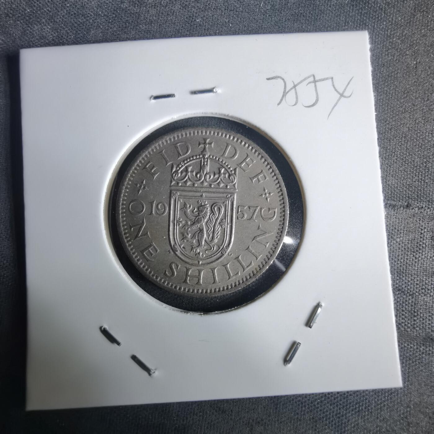 沼泽如烟--第975场 英国1957年1先令