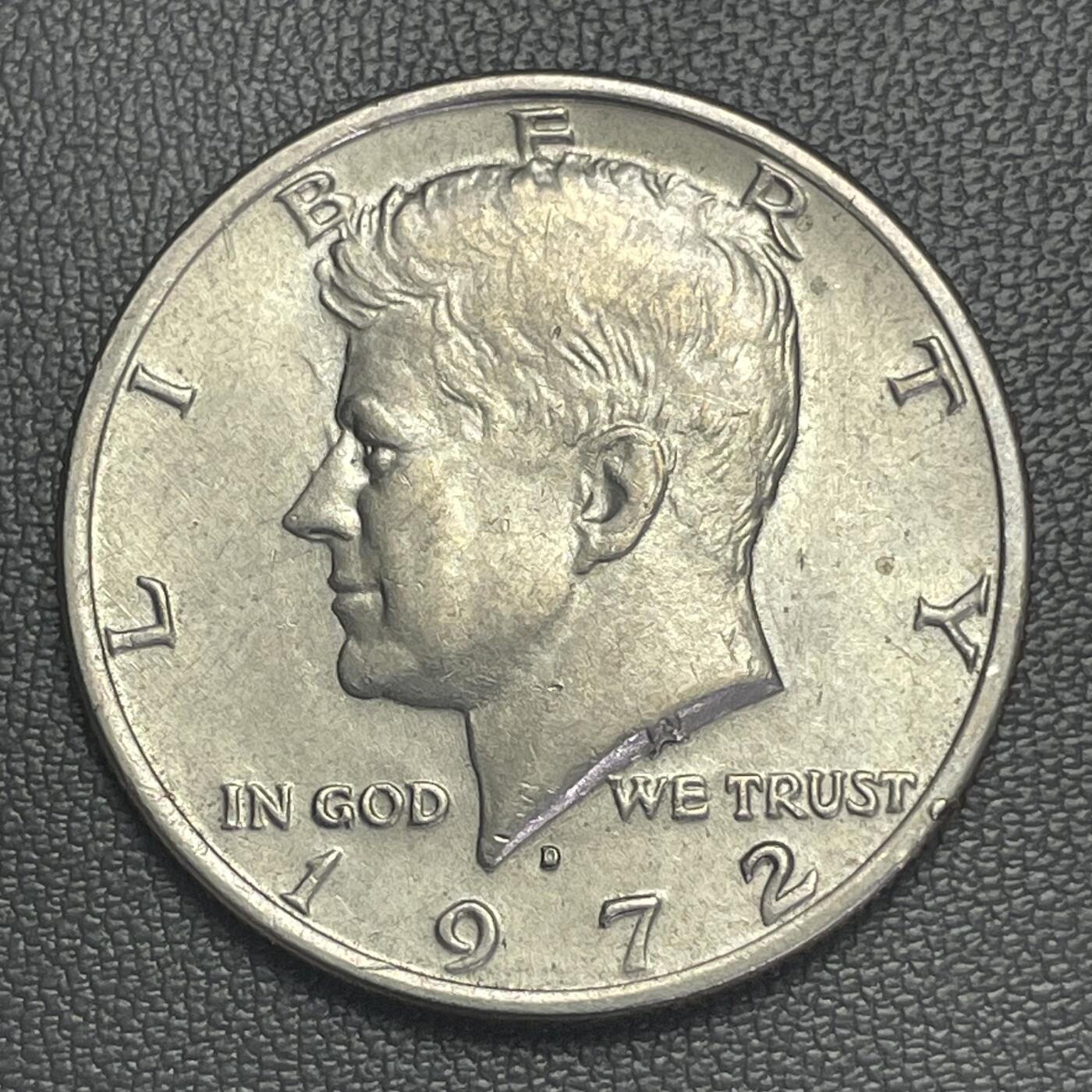 回流0125 美国1972年肯尼迪总统半圆