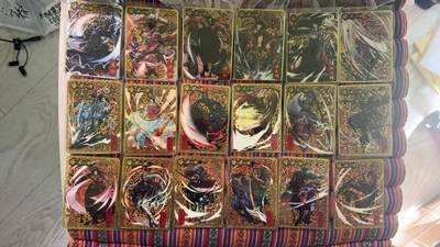 光影卡牌第29期，各家亲签，各家套卡，持续收拍品 - 烽火梁山伯水浒金属镂空卡29张