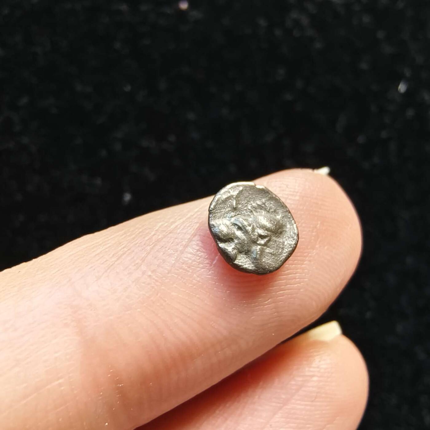 七河·世界币章矿标杂件每周小拍（总第35期）（本场周二结标） 精品（22）k630古希腊银币 野猪狮子图案  华夏评级XF45