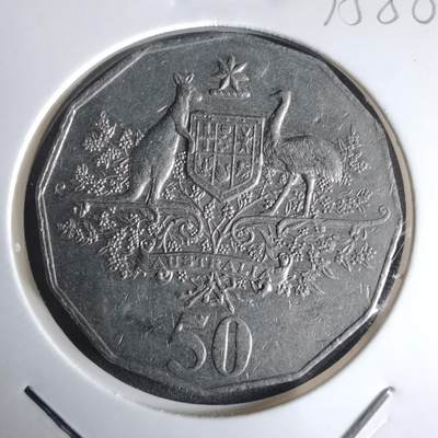 沼泽如烟--第975场 - 澳大利亚2001年50分纪念币