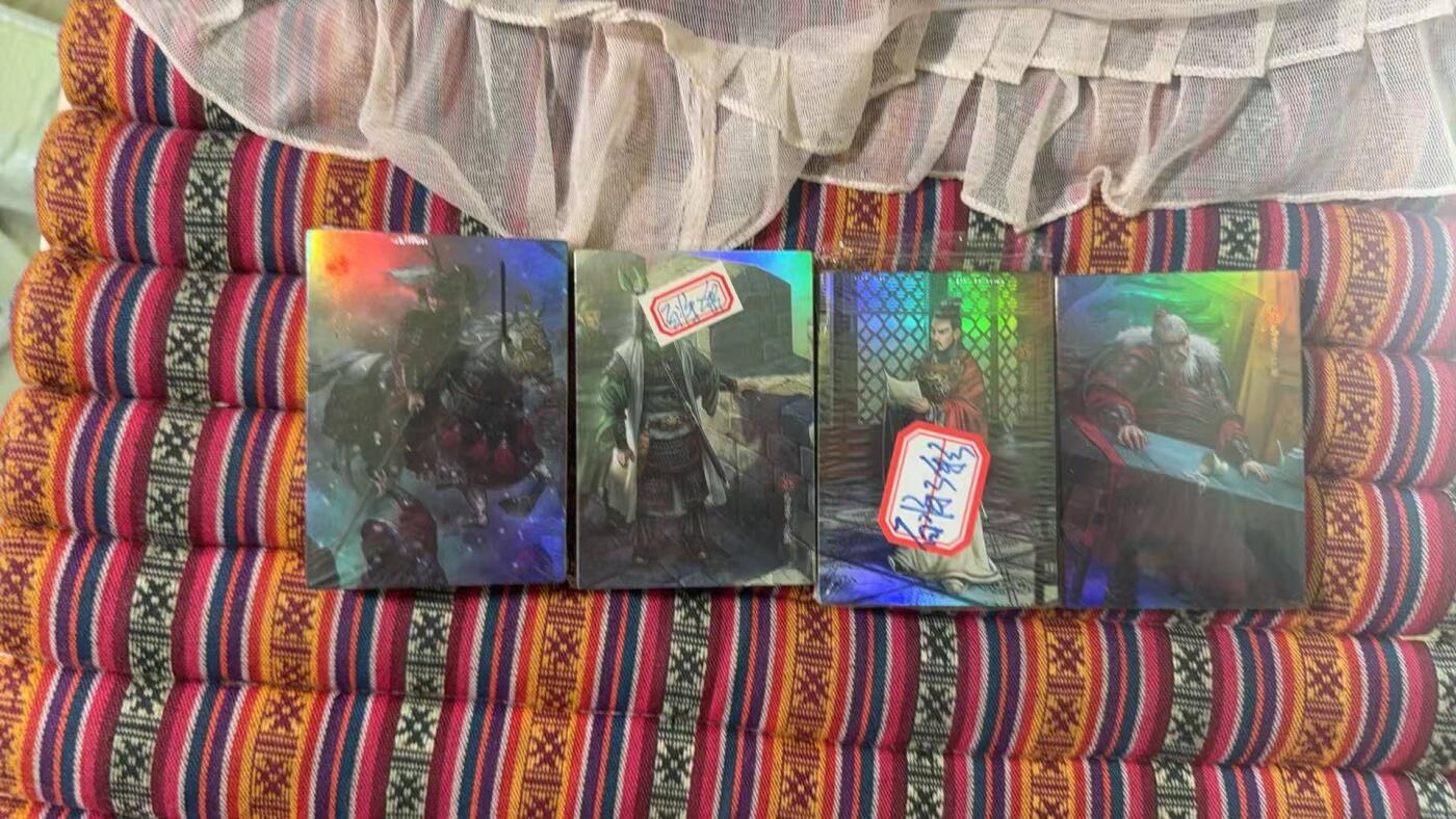 光影卡牌第29期，各家亲签，各家套卡，持续收拍品 司马百将传彩闪全套