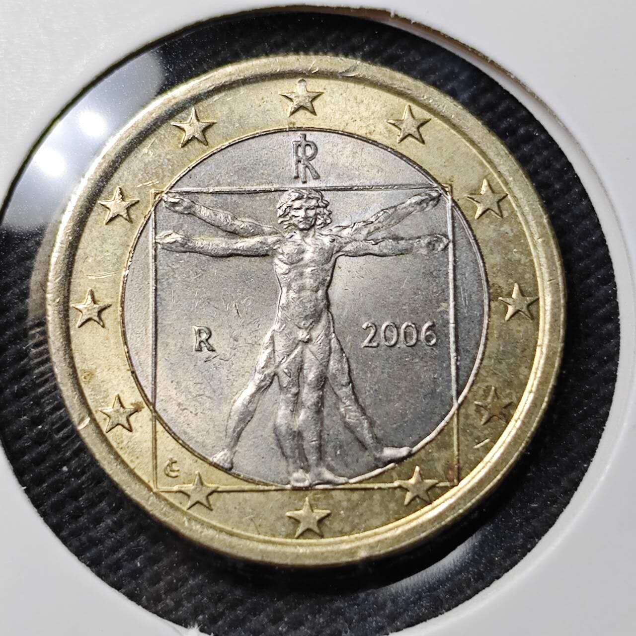 KK钱币收藏小铺  第389期  2月预留时间 周末发货  意大利1欧