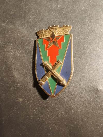 老王徽章第179期 - 法国陆军第54炮兵团证章