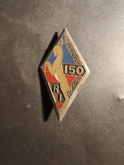老王徽章第179期 - 法国陆军第150步兵团证章