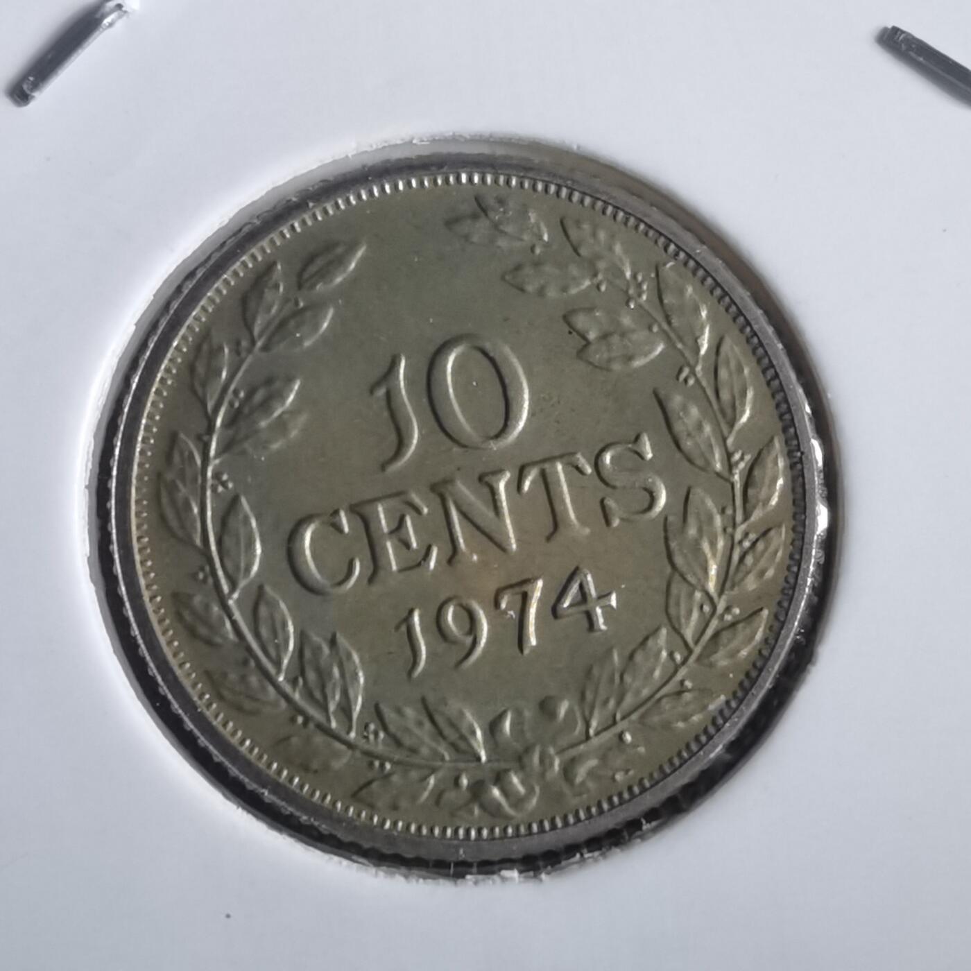 沼泽如烟--第974场 利比里亚10分精制币