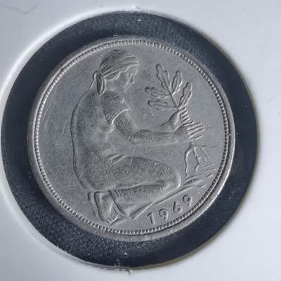 沼泽如烟--第975场 - 德国1969年50芬尼