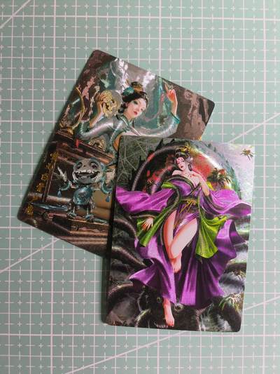 第20期  2026马年祝大家 身体健康 万事如意 (持续收拍品中…) - 【粗闪】奇点卡牌  四妹&白骨精