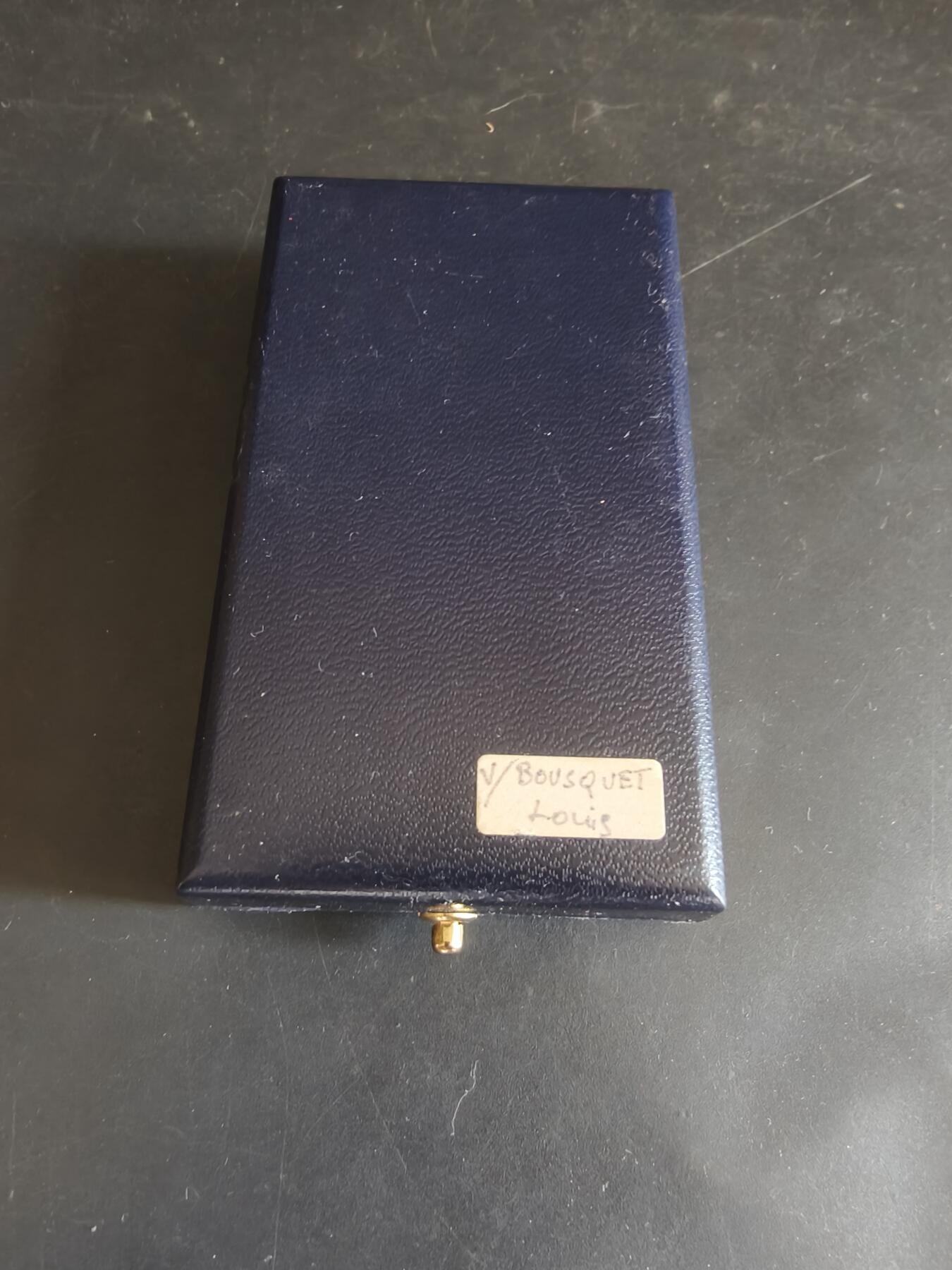 老王徽章第179期 法国军官级棕榈叶勋章    原盒