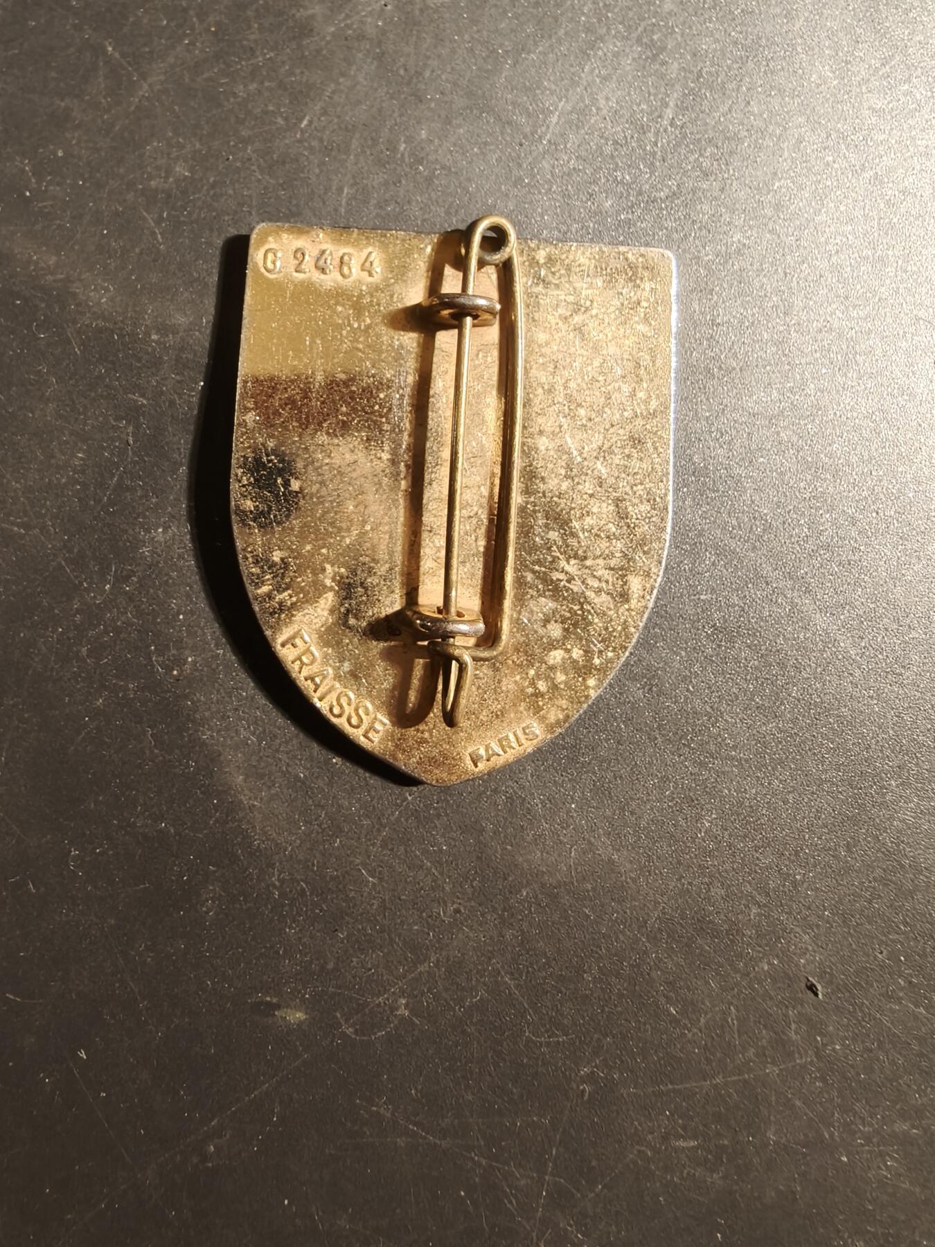 老王徽章第179期 法国孤立人员行政管理小组证章